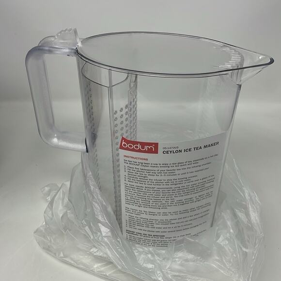 NIB Bodum CEYLON Iced Tea Maker With Filter - Picture 6 of 9